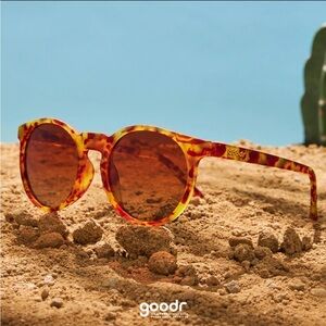 NIB Goodr Exclusive “Disco Desert Dust” Polarized Circle G Sunglasses